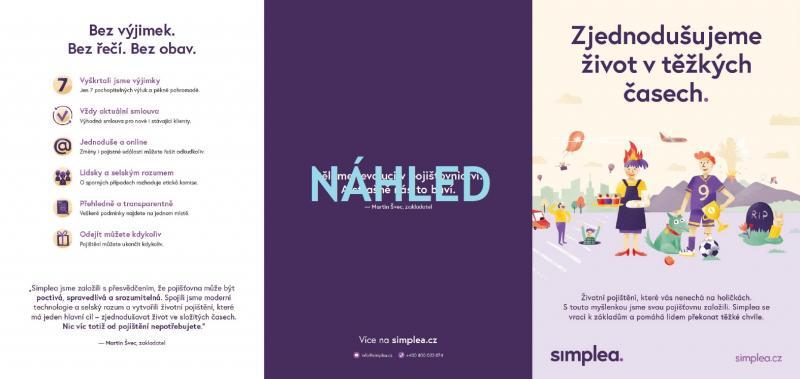 Simplea - Leták pro klienty